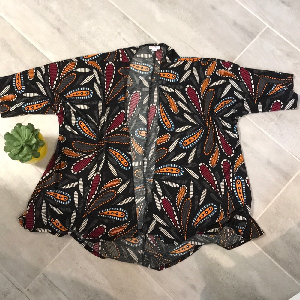 LuLaRoe floral kimono